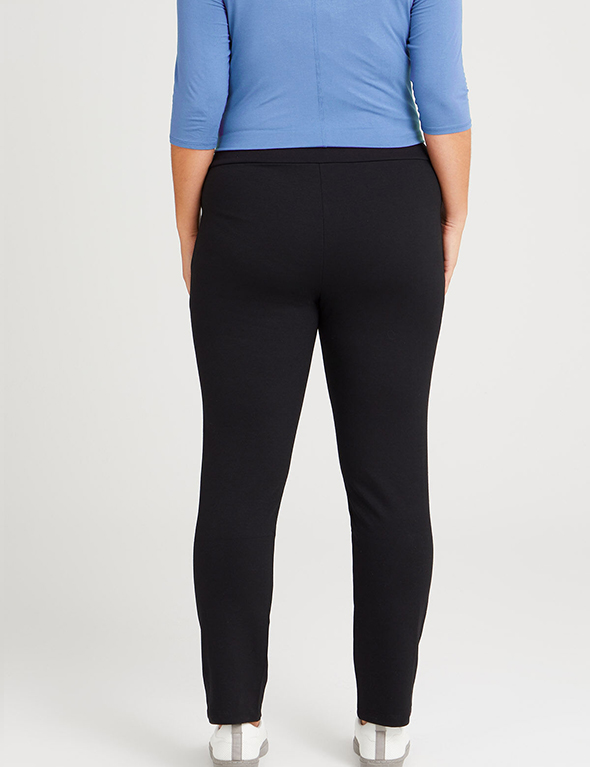 (image for) Pants - tight - navy blue